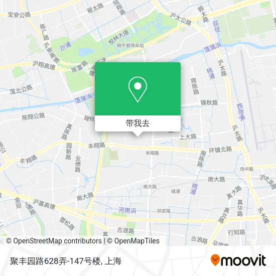 聚丰园路628弄-147号楼地图