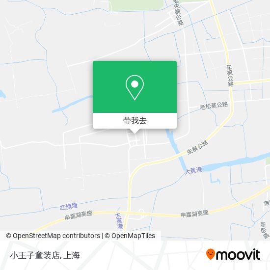 小王子童装店地图