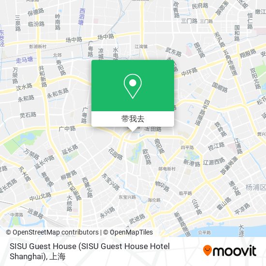 SISU Guest House (SISU Guest House Hotel Shanghai)地图