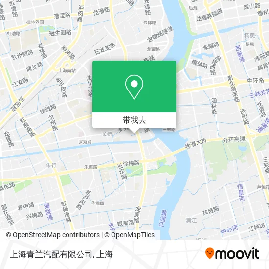 上海青兰汽配有限公司地图