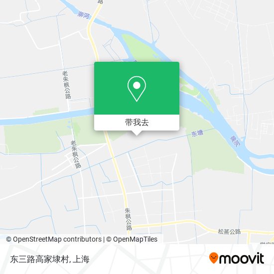 东三路高家埭村地图