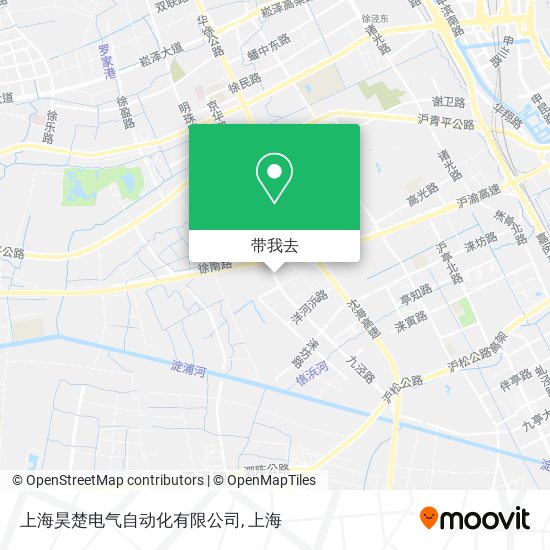 上海昊楚电气自动化有限公司地图
