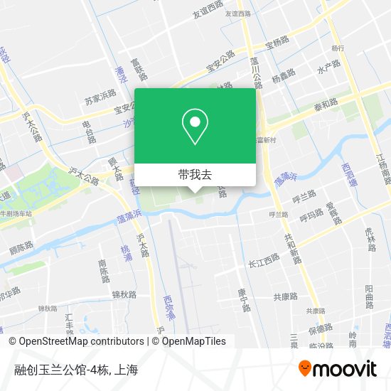 融创玉兰公馆-4栋地图