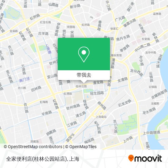 全家便利店(桂林公园站店)地图