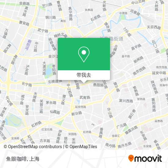 鱼眼咖啡地图