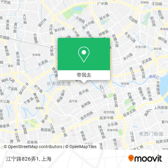 江宁路826弄1地图