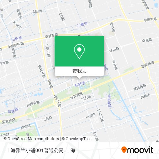 上海雅兰小铺001普通公寓地图