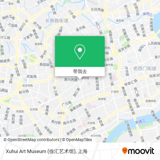 Xuhui Art Museum (徐汇艺术馆)地图
