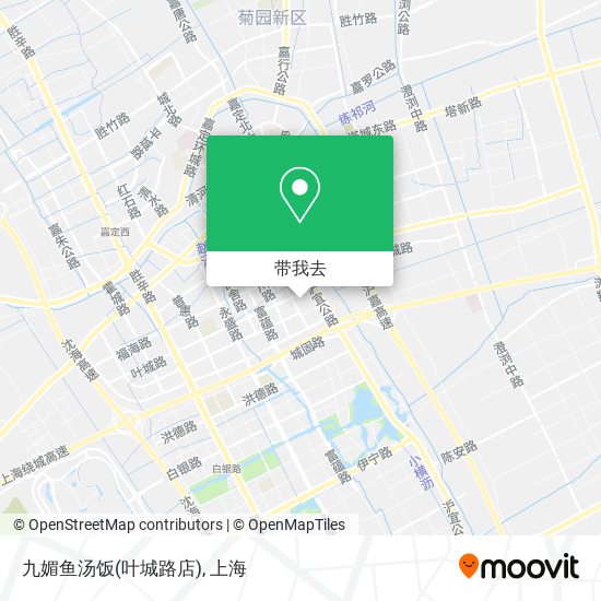 九媚鱼汤饭(叶城路店)地图