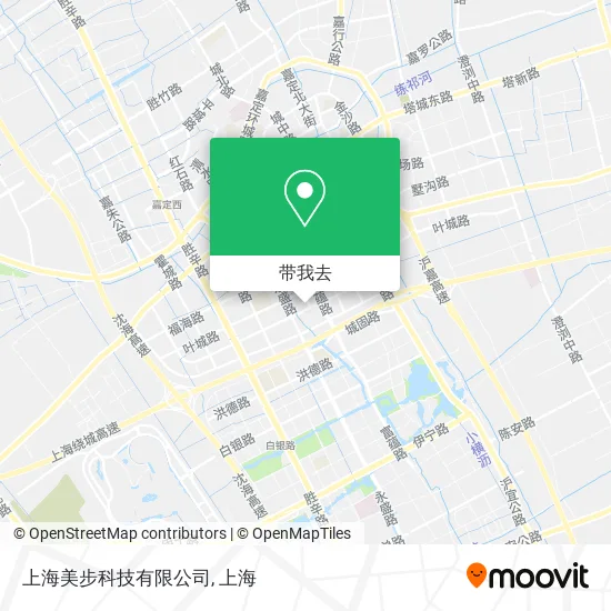 上海美步科技有限公司地图