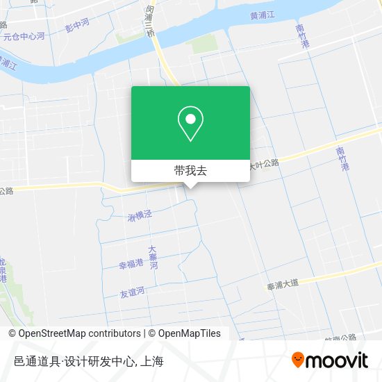邑通道具·设计研发中心地图