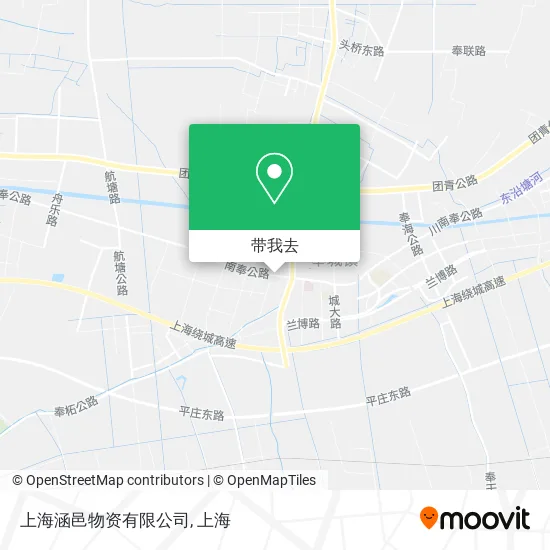 上海涵邑物资有限公司地图