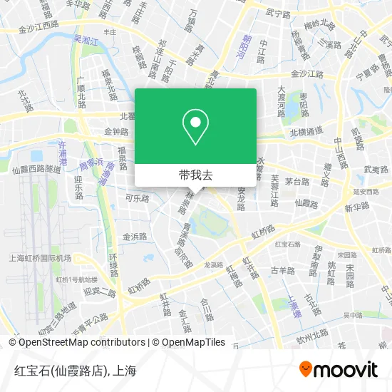 红宝石(仙霞路店)地图