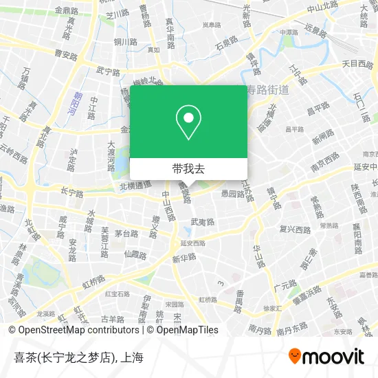 喜茶(长宁龙之梦店)地图