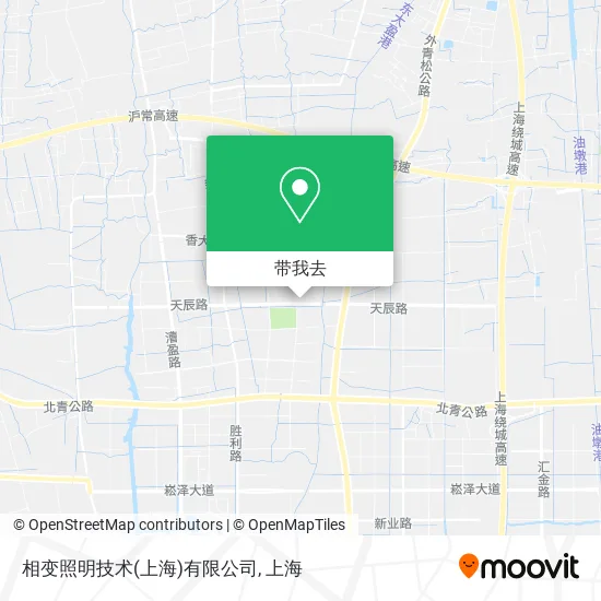 相变照明技术(上海)有限公司地图