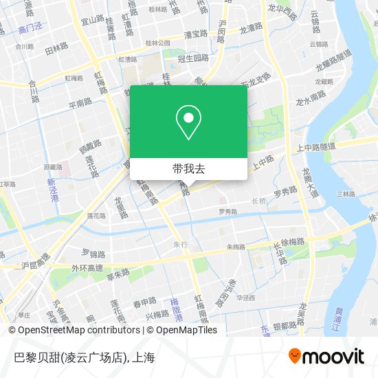巴黎贝甜(凌云广场店)地图