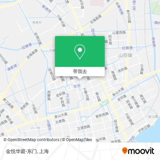 金悦华庭-东门地图