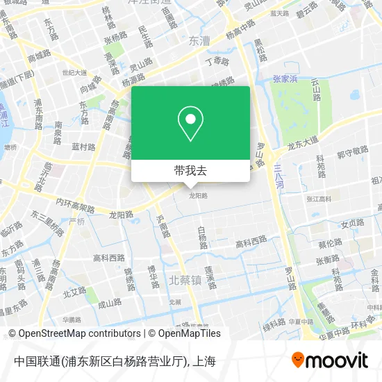 中国联通(浦东新区白杨路营业厅)地图