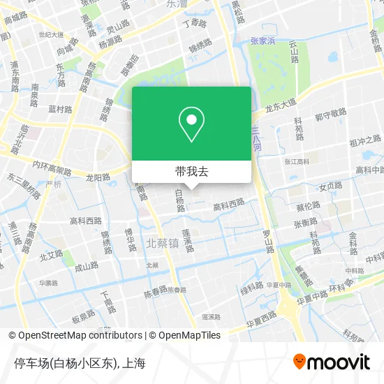 停车场(白杨小区东)地图