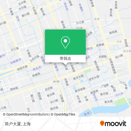 简户大厦地图