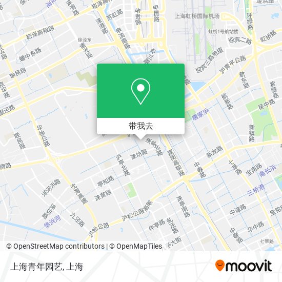 上海青年园艺地图