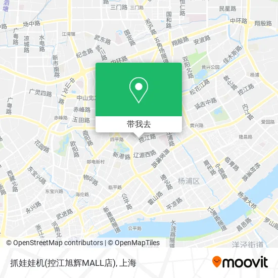 抓娃娃机(控江旭辉MALL店)地图