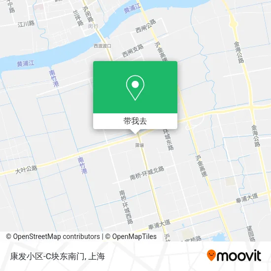 康发小区-C块东南门地图