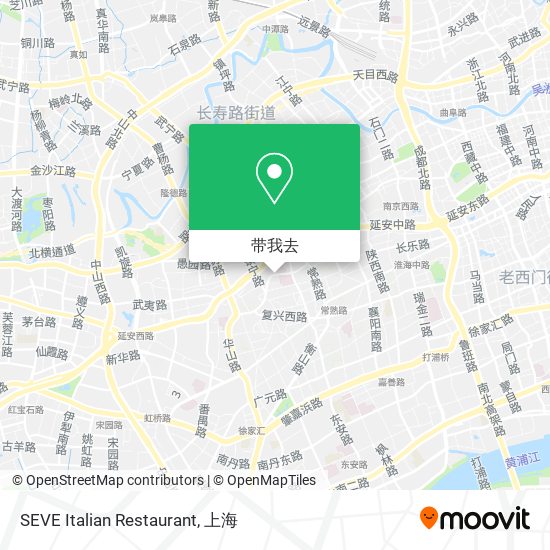 SEVE Italian Restaurant地图