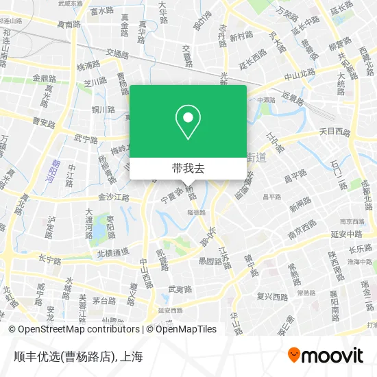 顺丰优选(曹杨路店)地图
