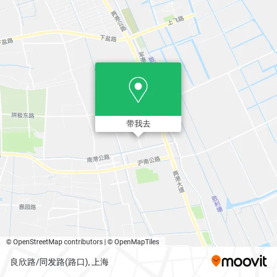 良欣路/同发路(路口)地图