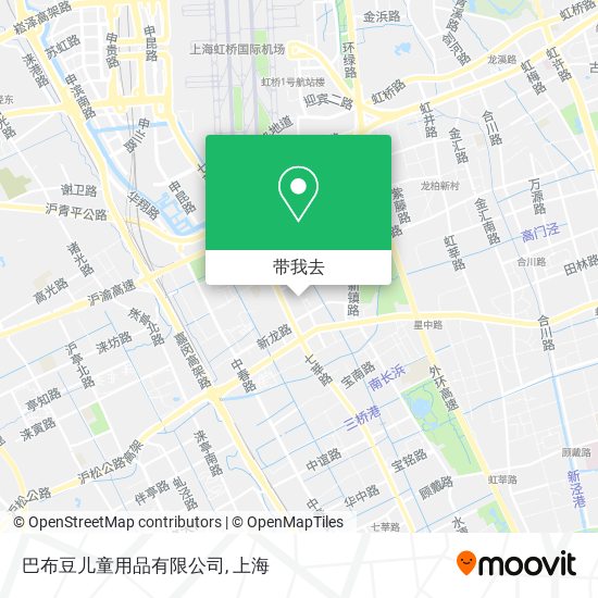 巴布豆儿童用品有限公司地图