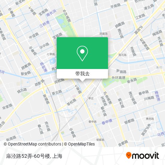 庙泾路52弄-60号楼地图