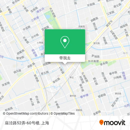 庙泾路52弄-60号楼地图
