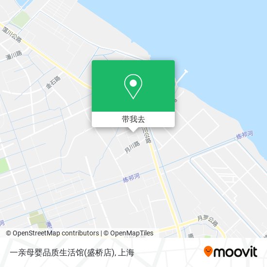 一亲母婴品质生活馆(盛桥店)地图