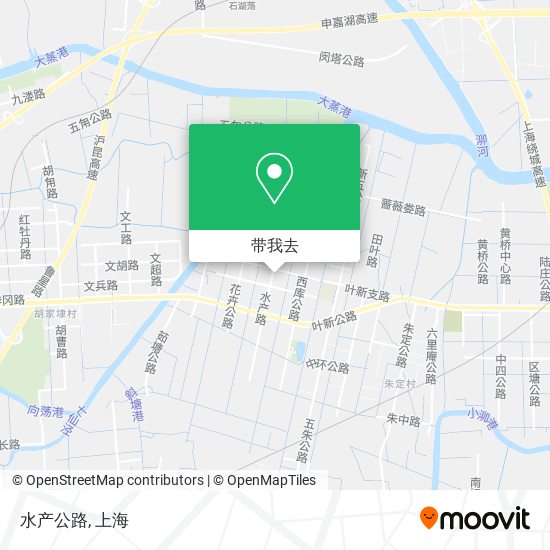 水产公路地图