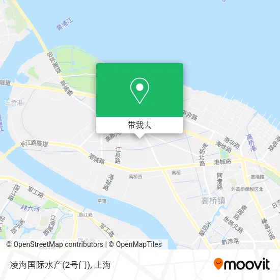 凌海国际水产(2号门)地图