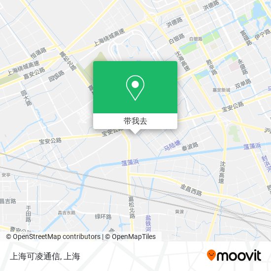 上海可凌通信地图