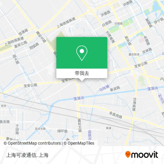 上海可凌通信地图