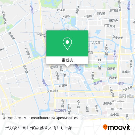 张万凌油画工作室(苏荷大街店)地图