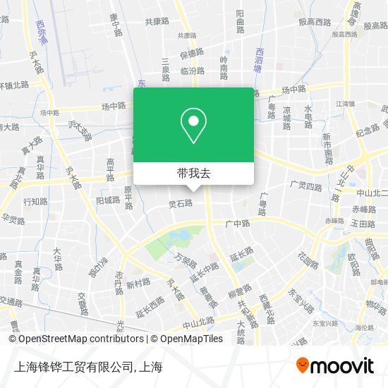 上海锋铧工贸有限公司地图