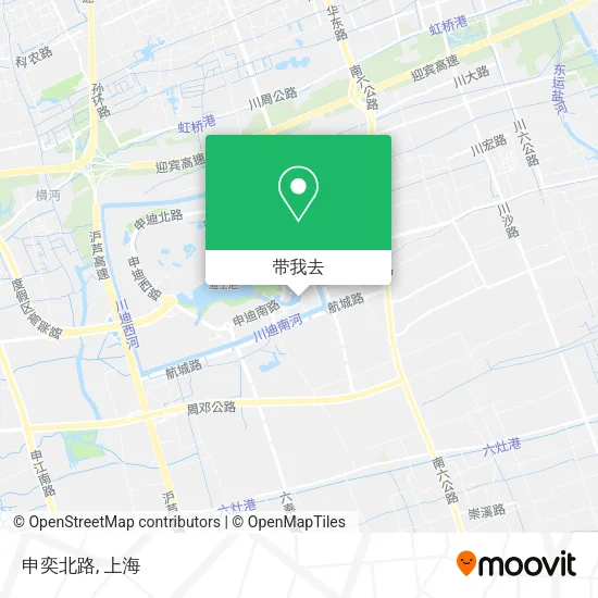 申奕北路地图