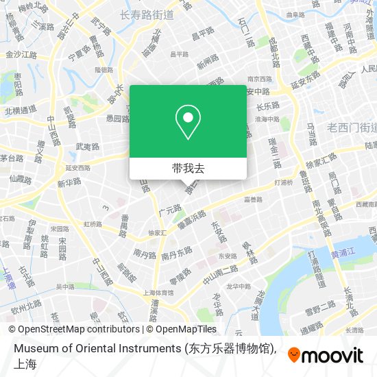 Museum of Oriental Instruments (东方乐器博物馆)地图