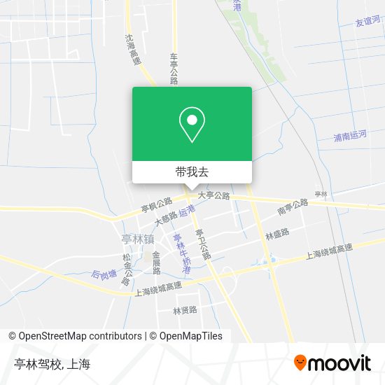 亭林驾校地图