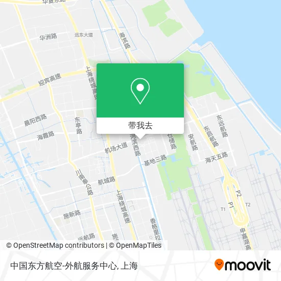 中国东方航空-外航服务中心地图