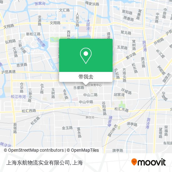 上海东航物流实业有限公司地图