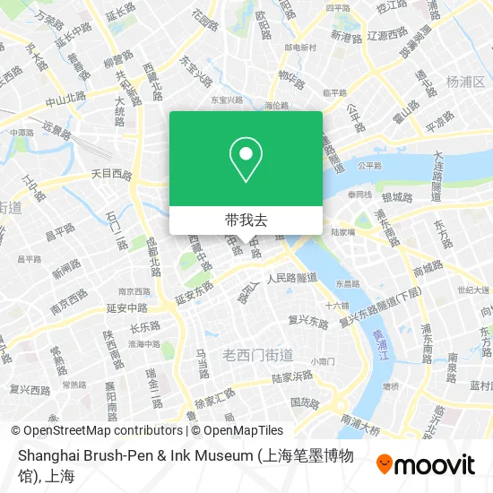 Shanghai Brush-Pen & Ink Museum (上海笔墨博物馆)地图