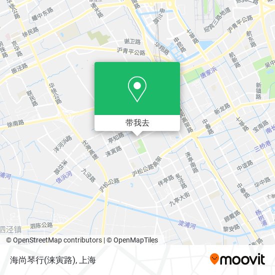 海尚琴行(涞寅路)地图