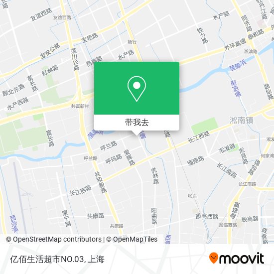 亿佰生活超市NO.03地图