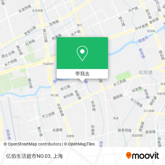 亿佰生活超市NO.03地图