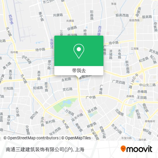 南通三建建筑装饰有限公司(沪)地图